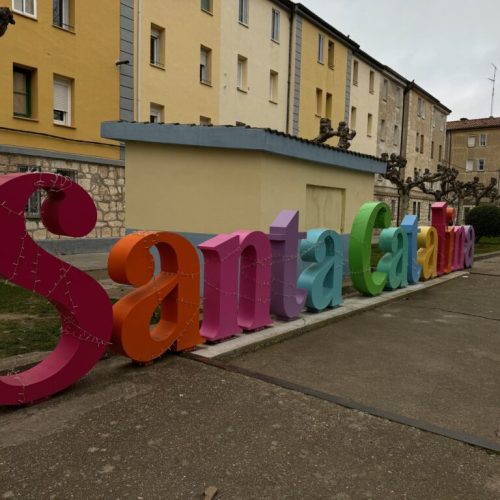 Letras decorativas «Santa Catalina»